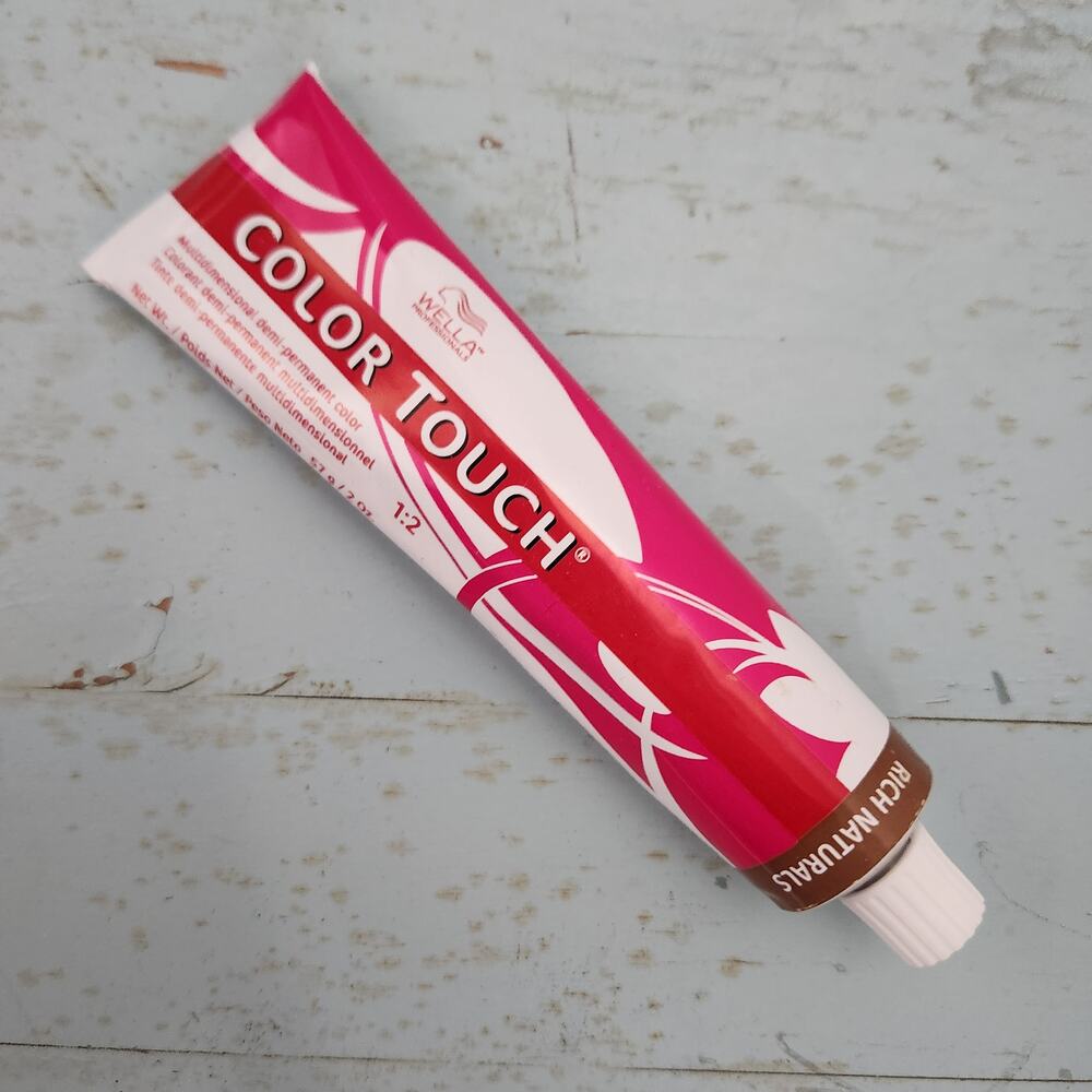 Wella Color Touch 10/1 Lightest Blonde/Ash Permanent Creme Hair Color‎ 2 oz